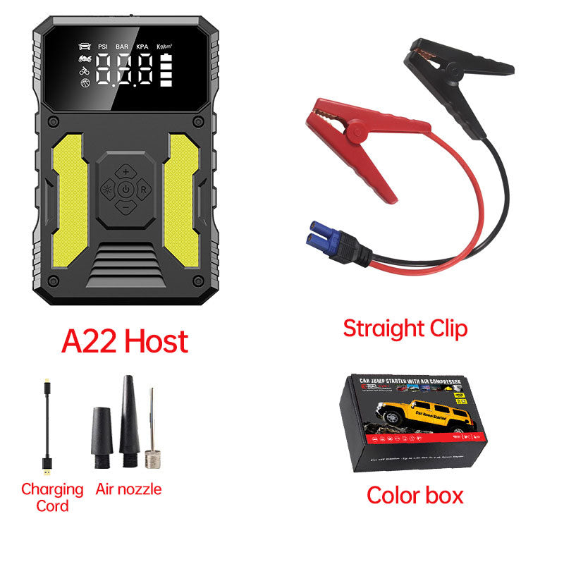 12V Lithium  Booster Jump Starter and Air Compressor V.I.P Digital Presence