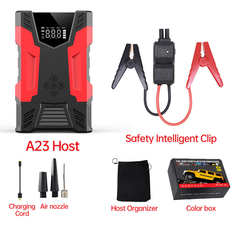 12V Lithium  Booster Jump Starter and Air Compressor V.I.P Digital Presence