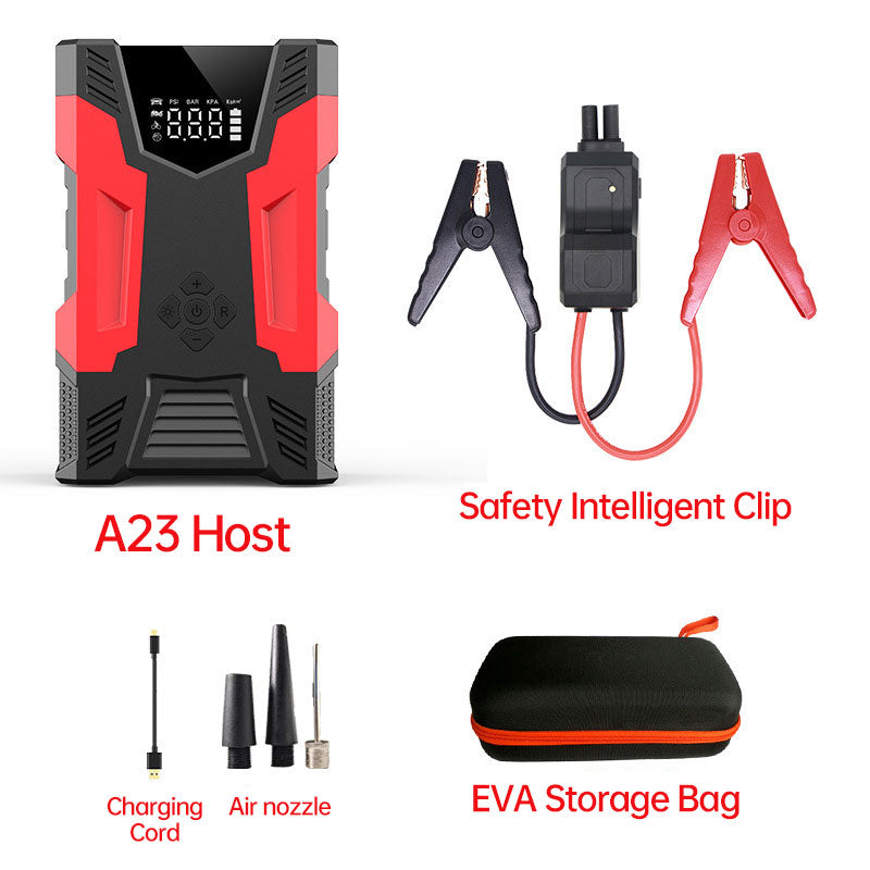 12V Lithium  Booster Jump Starter and Air Compressor V.I.P Digital Presence