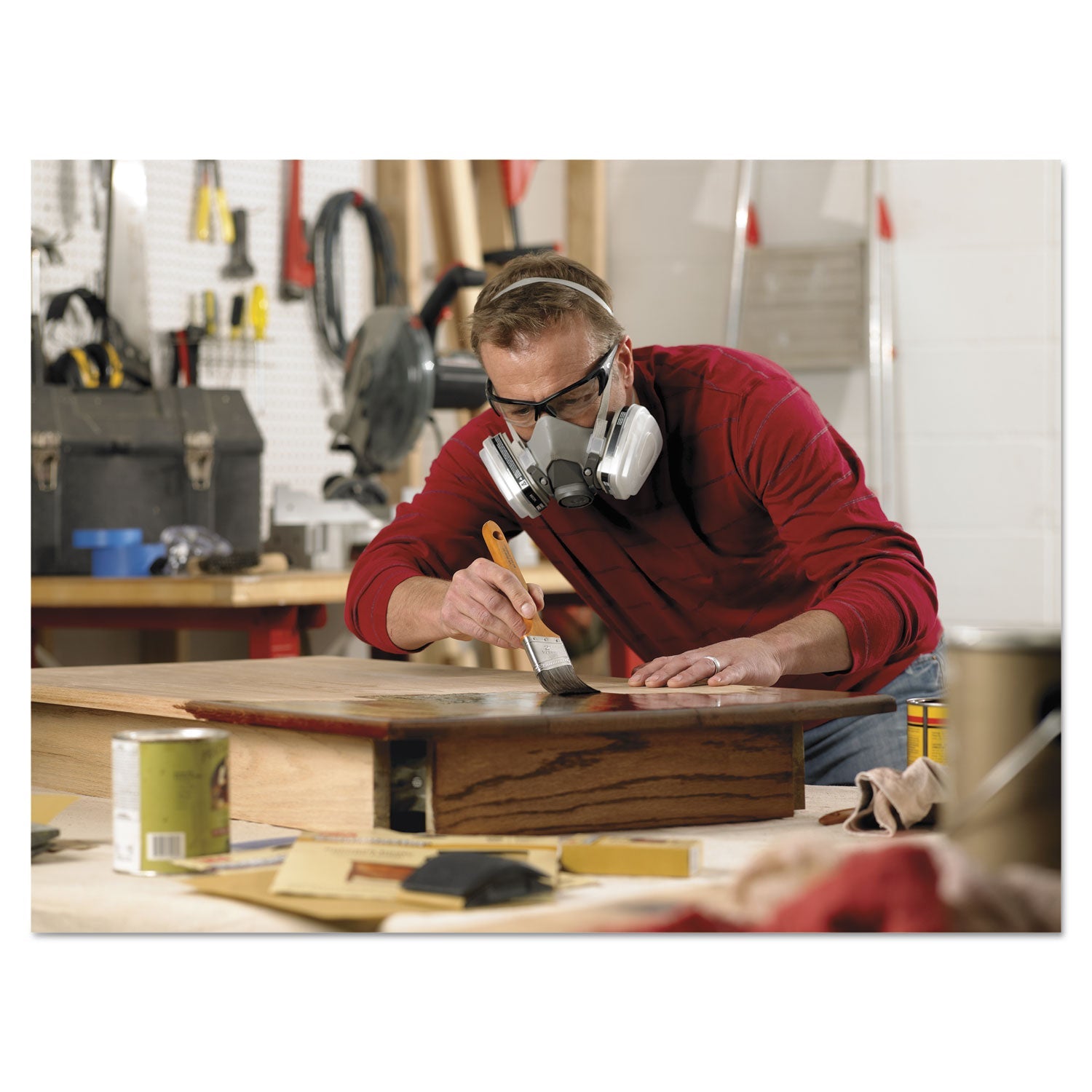 3M Half Facepiece Paint Spray/Pesticide Respirator, Large 2xSavings