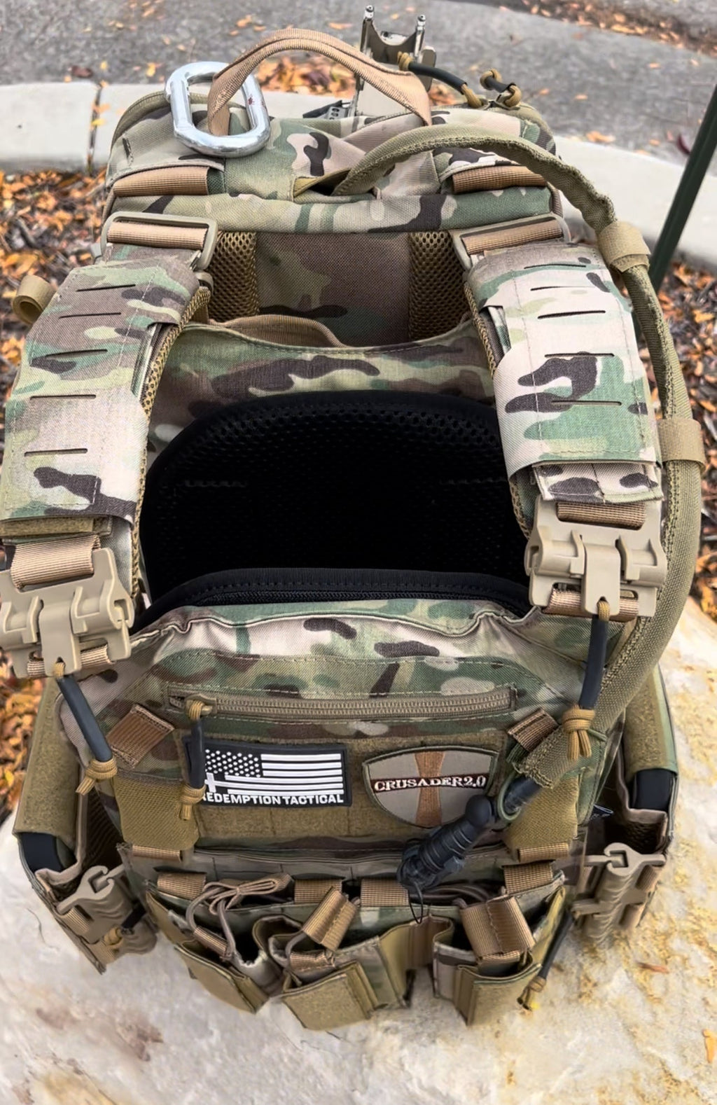 FULL KIT COMBO Crusader 2.0 V4 Armor COMBO PACKAGE LIGHTWEIGHT LEVEL IV (2) 10x12 Front/Back Plates, Mission Plate Carrier Bag Redemption Tactical