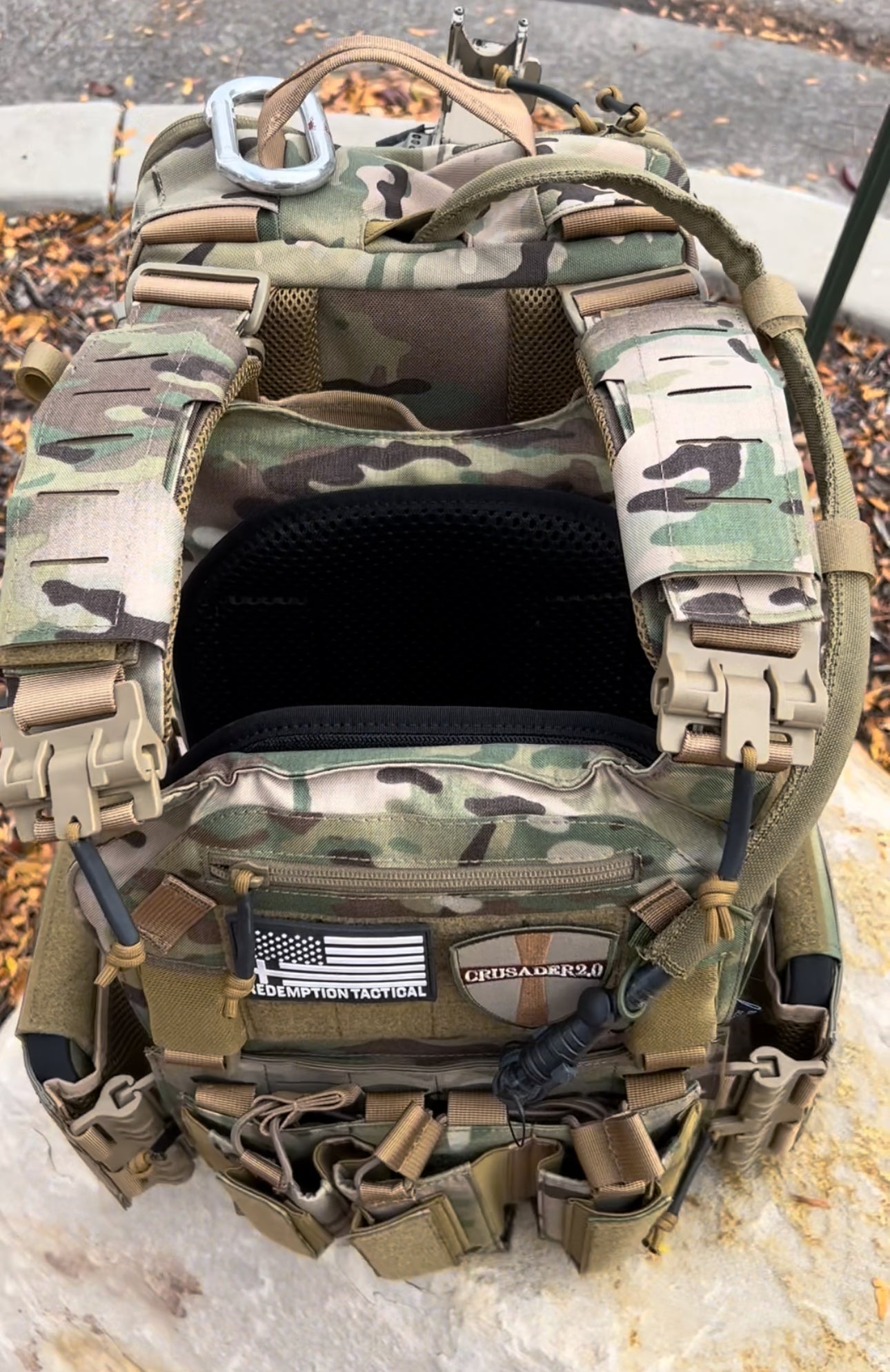 FULL KIT COMBO Crusader 2.0 V4 Armor COMBO PACKAGE LIGHTWEIGHT LEVEL IV (2) 10x12 Front/Back Plates, Mission Plate Carrier Bag Redemption Tactical