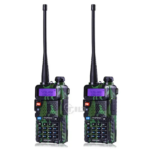 BaoFeng UV-5R Walkie Talkie VHF/UHF136-174Mhz&400-520Mhz Dual Band Two way radio Baofeng uv 5r Portable Walkie talkie uv5r V.I.P Digital Presence