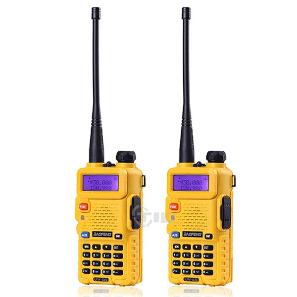 BaoFeng UV-5R Walkie Talkie VHF/UHF136-174Mhz&400-520Mhz Dual Band Two way radio Baofeng uv 5r Portable Walkie talkie uv5r V.I.P Digital Presence