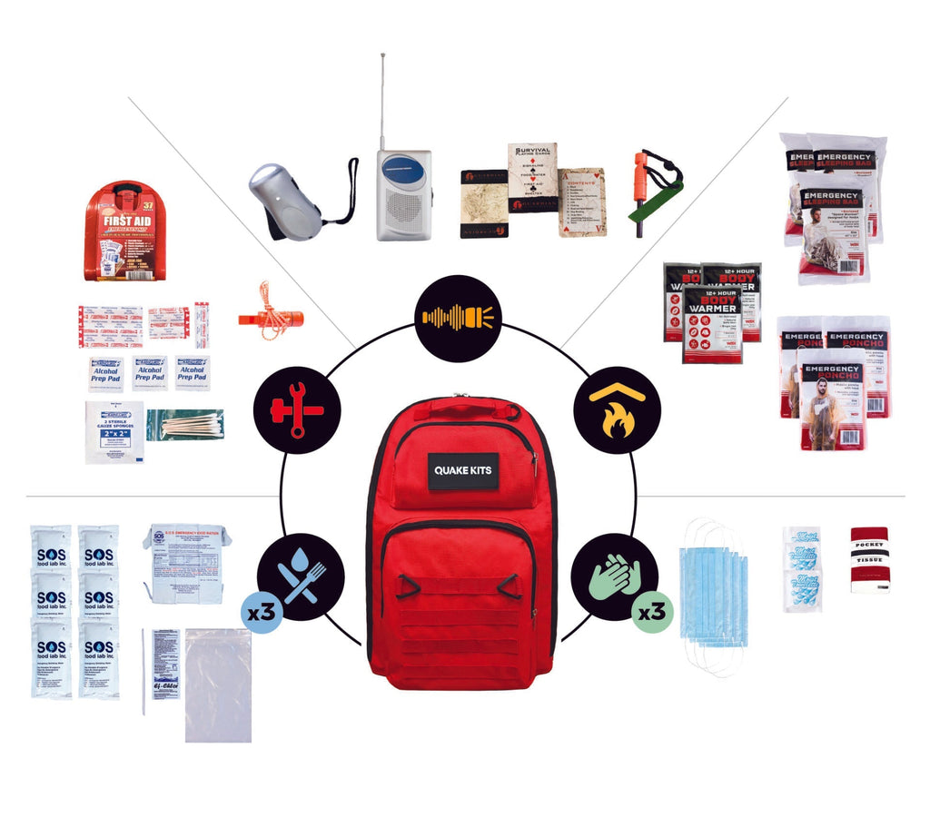 Prepared Emergency Kit quakekits.com