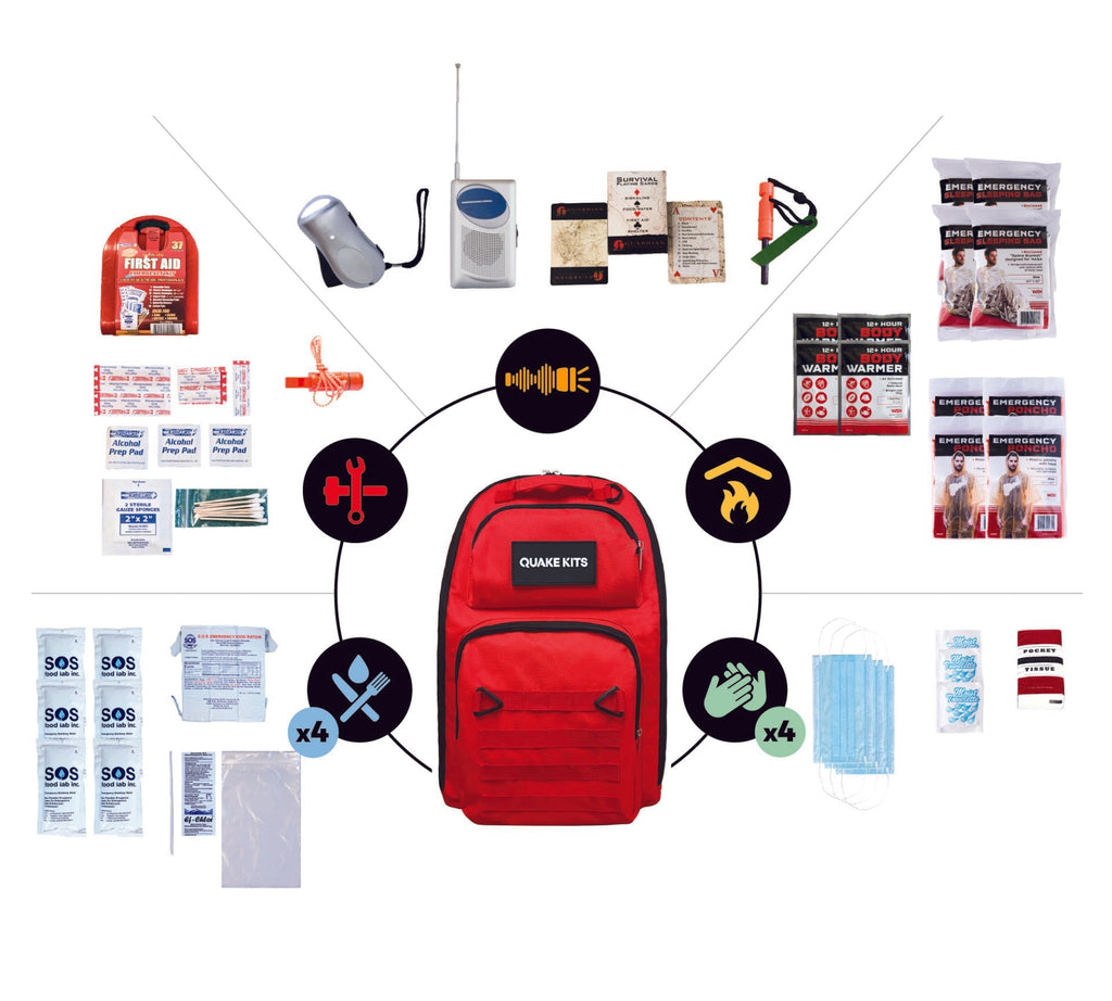 Prepared Emergency Kit quakekits.com