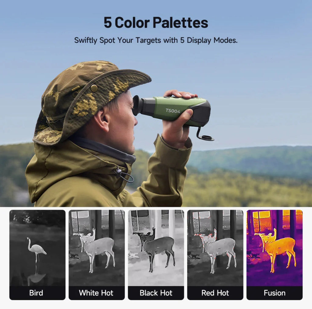 Olight TS004 Thermal Imager 256x192 Handheld Infrared Night Vision Scope MUCITUP