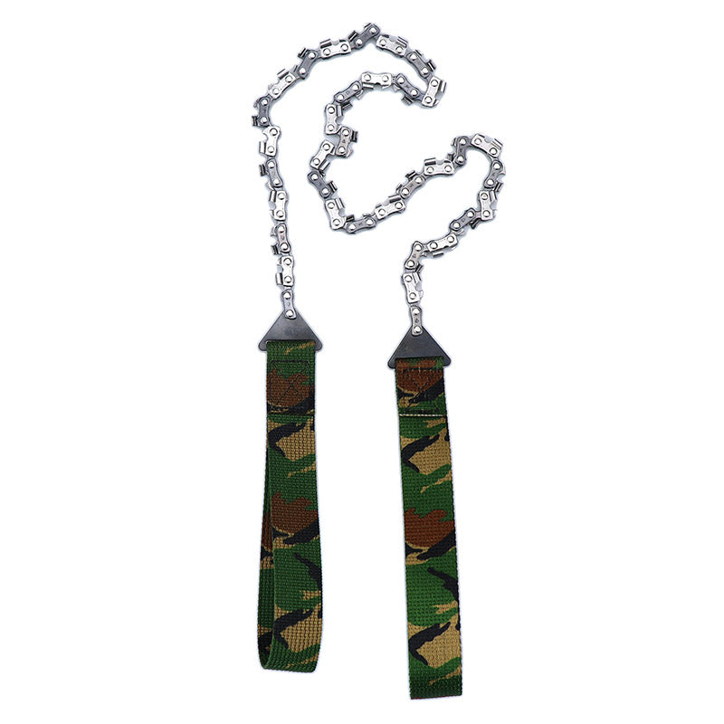 Outdoor hand zipper saw pocket chain saw garden tools 11/16/33 teeth 24 inch portable camping survival wire saw V.I.P Digital Presence