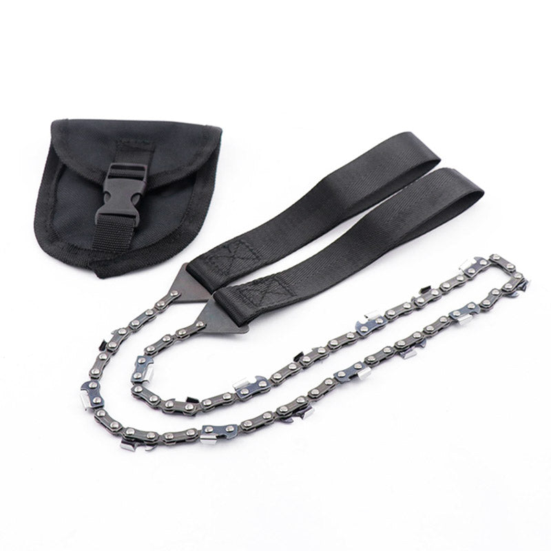 Outdoor hand zipper saw pocket chain saw garden tools 11/16/33 teeth 24 inch portable camping survival wire saw V.I.P Digital Presence