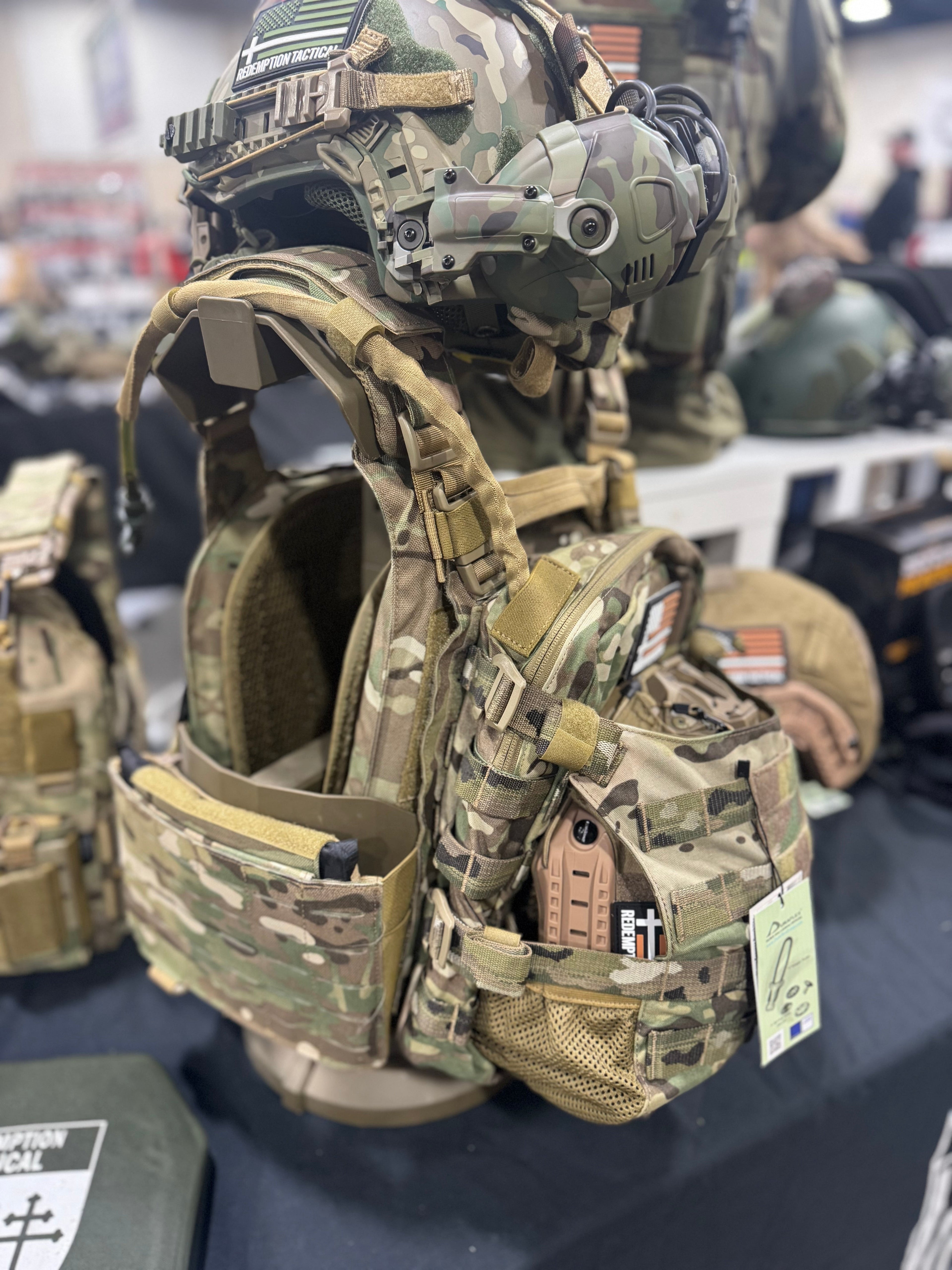FULL KIT COMBO Crusader 2.0 V4 Armor COMBO PACKAGE LIGHTWEIGHT LEVEL IV (2) 10x12 Front/Back Plates, Mission Plate Carrier Bag Redemption Tactical