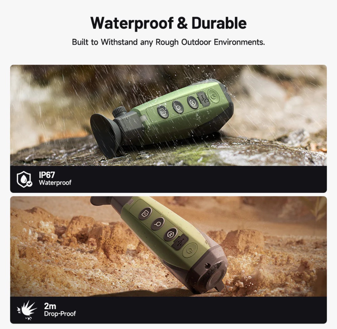 Olight TS004 Thermal Imager 256x192 Handheld Infrared Night Vision Scope MUCITUP