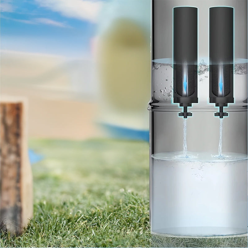 Compatible Replacement Filter for Berkey Countertop Water Purification System - BB9 - 2 Activated Carbon Water Filter Cartridge V.I.P Digital Presence