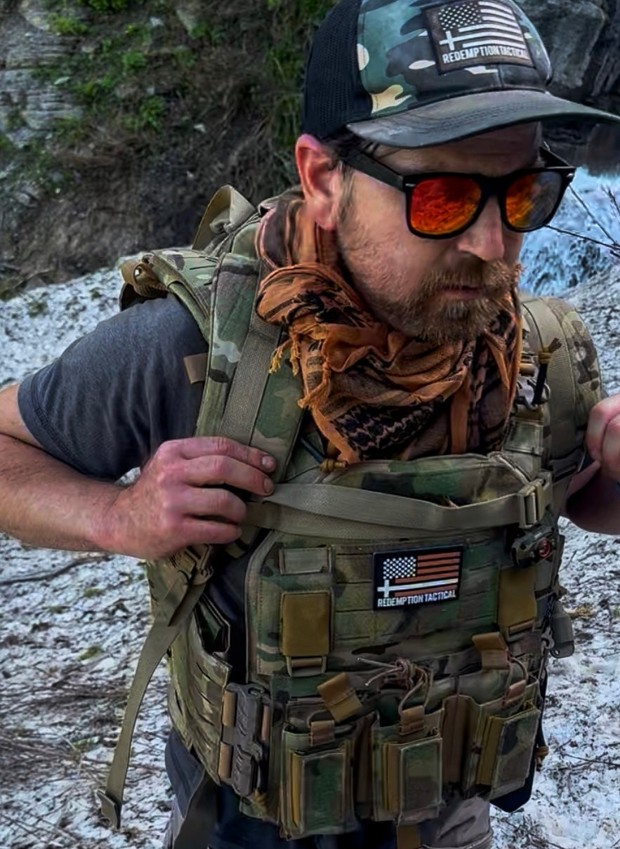 FULL KIT COMBO Crusader 2.0 V4 Armor COMBO PACKAGE LIGHTWEIGHT LEVEL IV (2) 10x12 Front/Back Plates, Mission Plate Carrier Bag Redemption Tactical