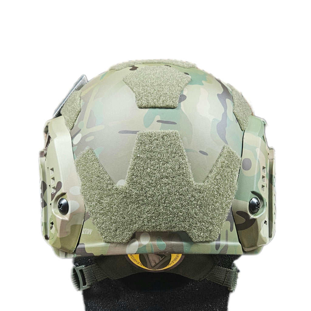 Ballistic Helmet RT2 High Cut Helmet: Tested to LEVEL IIIA (Included Arc Rails, Padding, Straps) Redemption Tactical