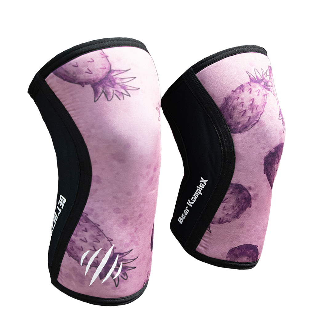 Bear KompleX Knee Sleeves - Bethany Flores Signature Pineapple Bear KompleX