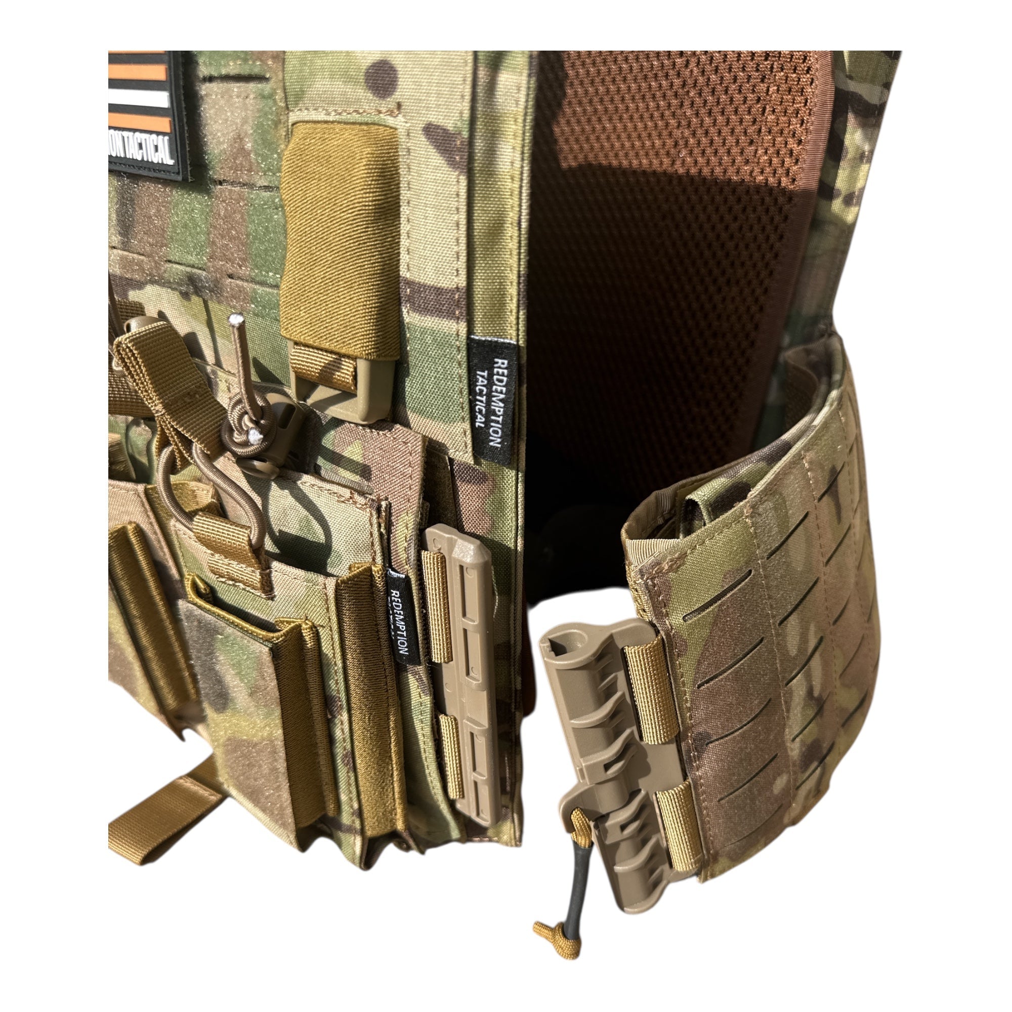 FULL KIT COMBO Crusader 2.0 V4 Armor COMBO PACKAGE LIGHTWEIGHT LEVEL IV (2) 10x12 Front/Back Plates, Mission Plate Carrier Bag Redemption Tactical