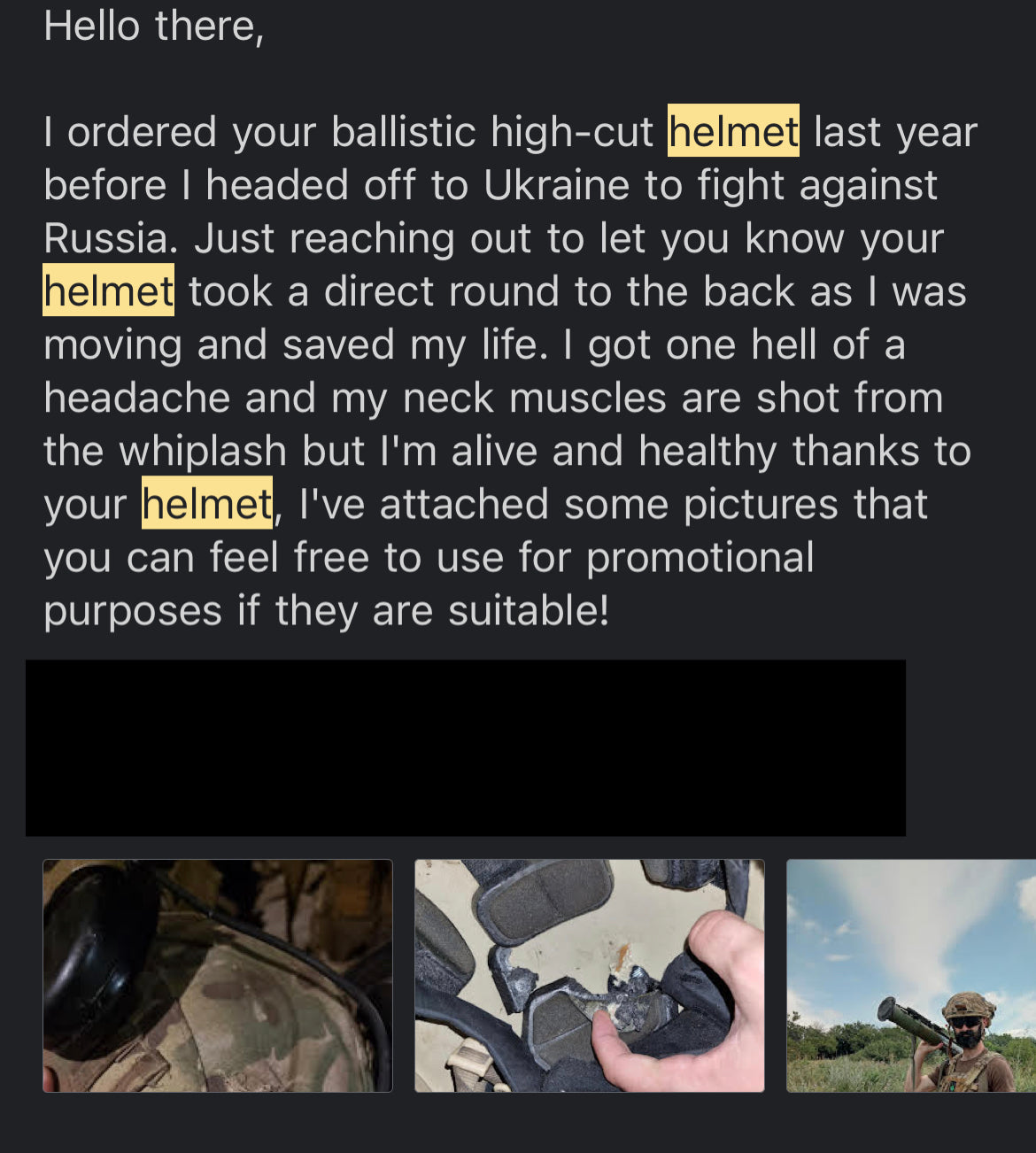 Ballistic Helmet RT2 High Cut Helmet: Tested to LEVEL IIIA (Included Arc Rails, Padding, Straps) Redemption Tactical