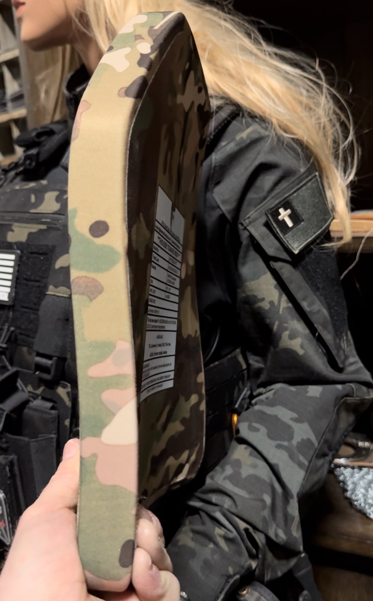 Double MULTI-CURVE | 10x12 Level IV Ballistic Female Multicurve Plates (Single Plate or as a Set) Redemption Tactical