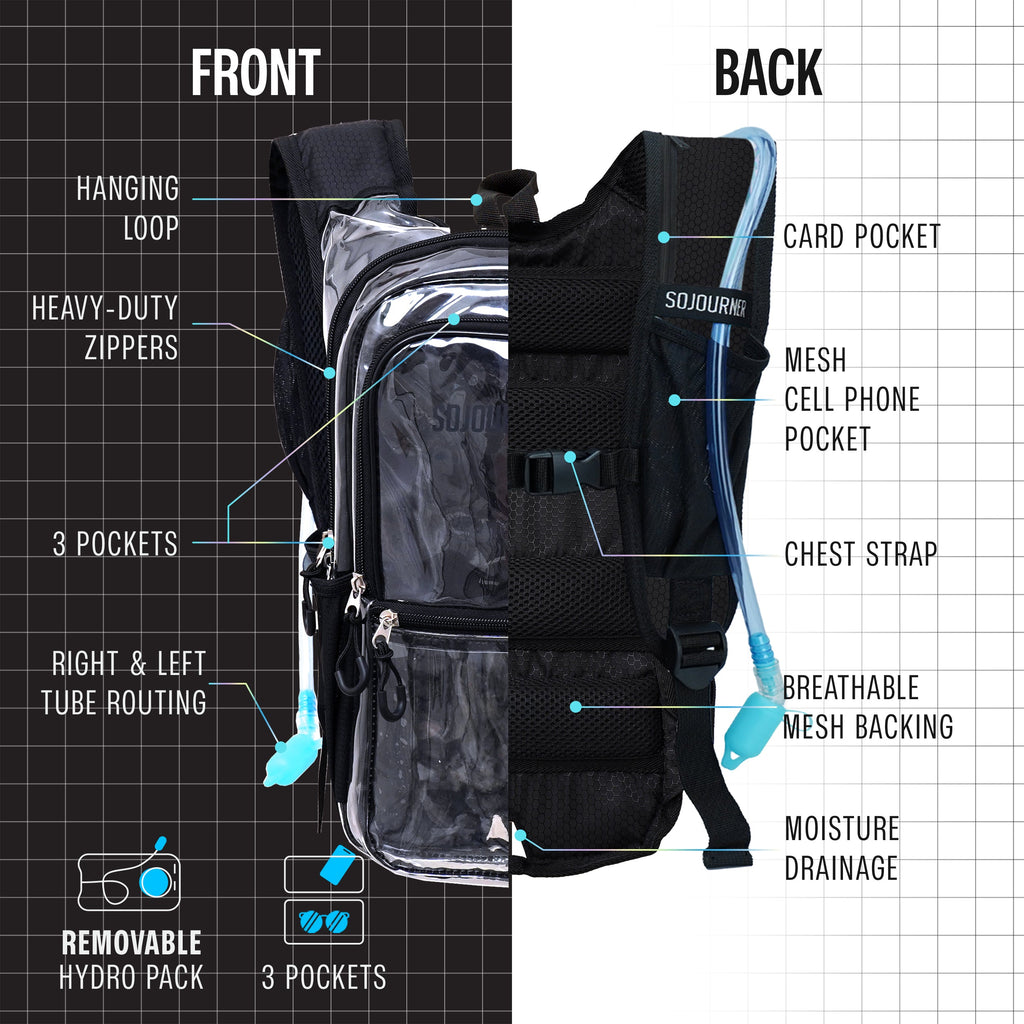 Hydration Pack Backpack (Medium) SoJourner