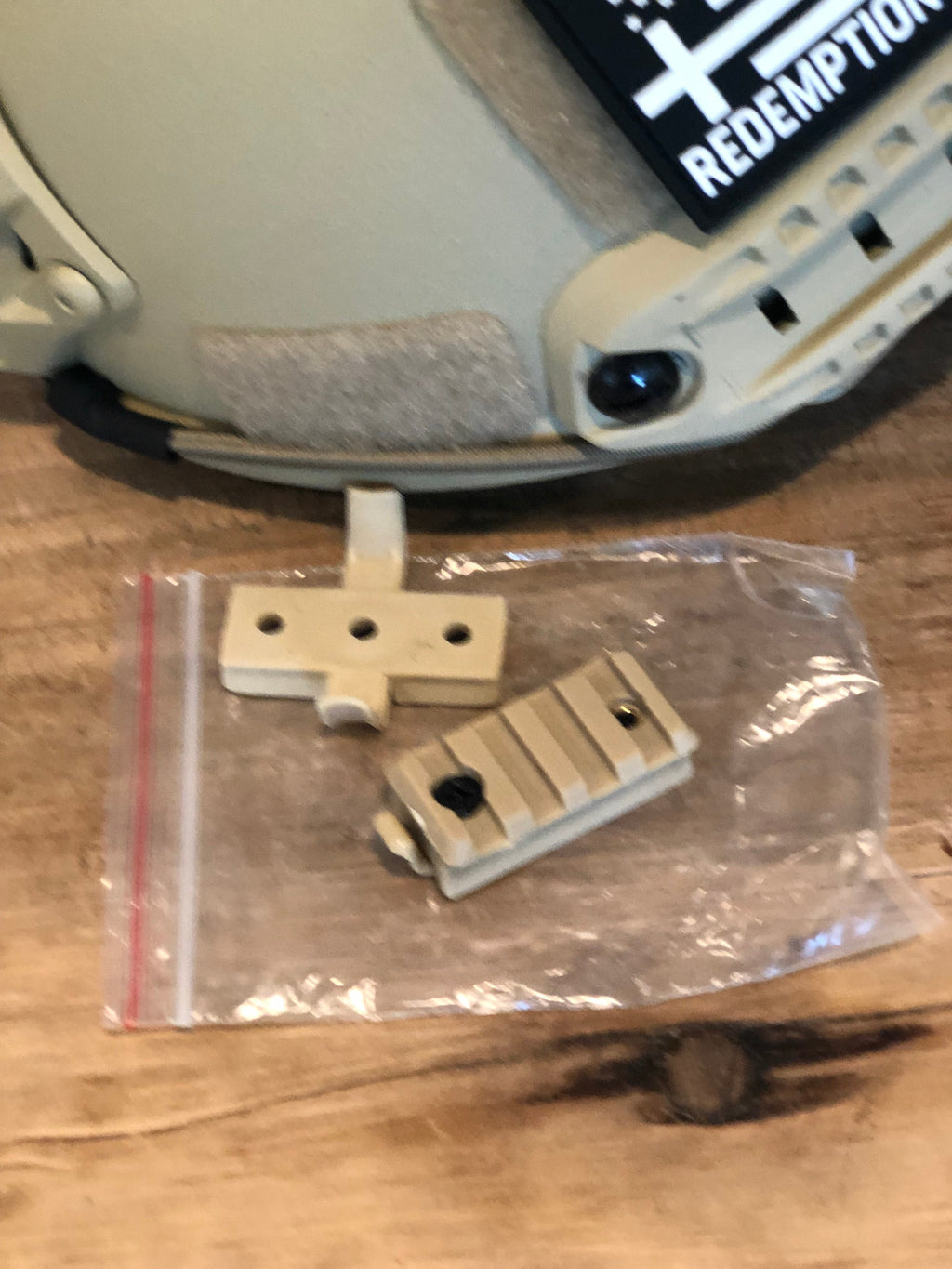 Ballistic Helmet RT2 High Cut Helmet: Tested to LEVEL IIIA (Included Arc Rails, Padding, Straps) Redemption Tactical