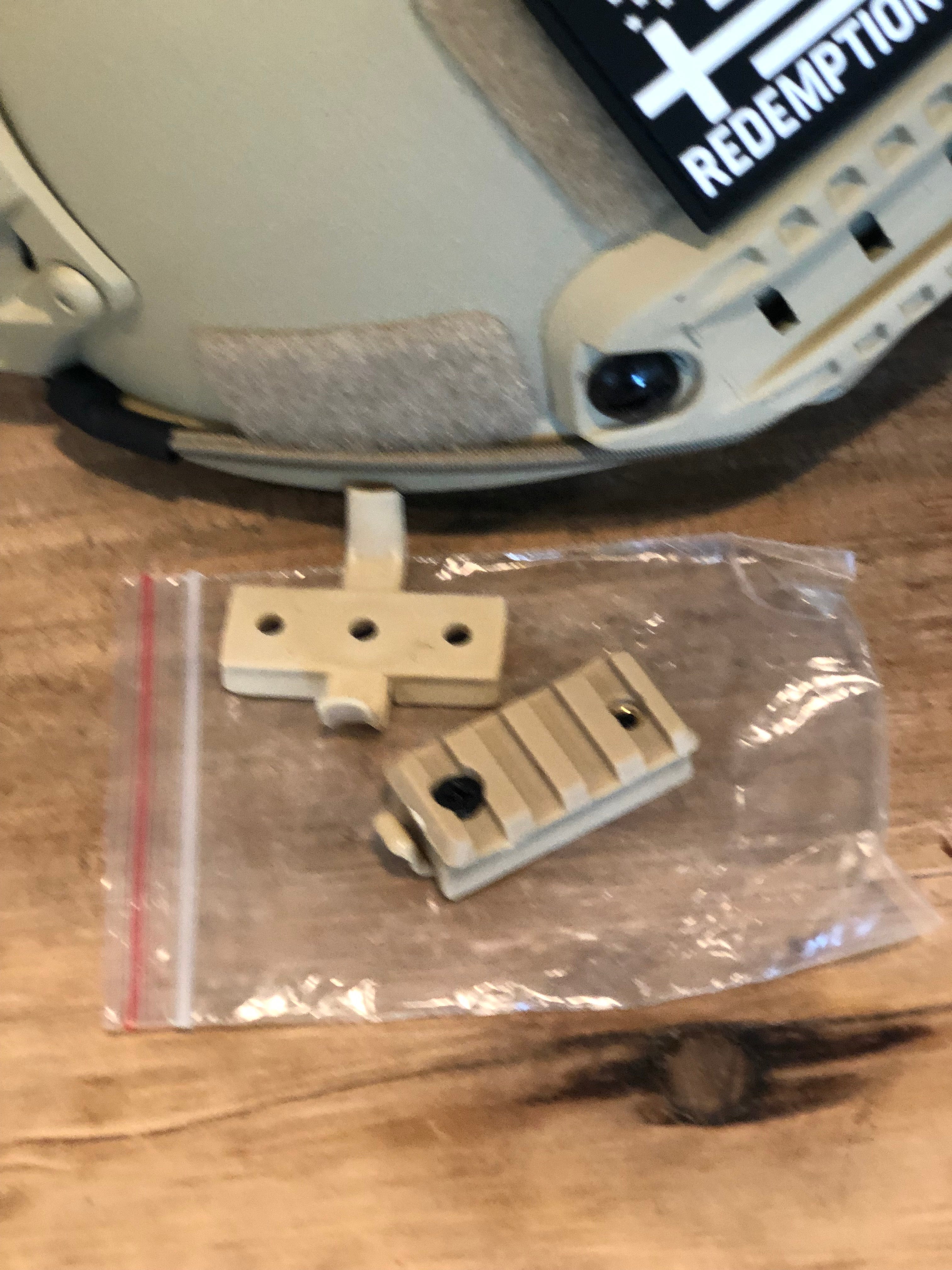 Ballistic Helmet RT2 High Cut Helmet: Tested to LEVEL IIIA (Included Arc Rails, Padding, Straps) Redemption Tactical