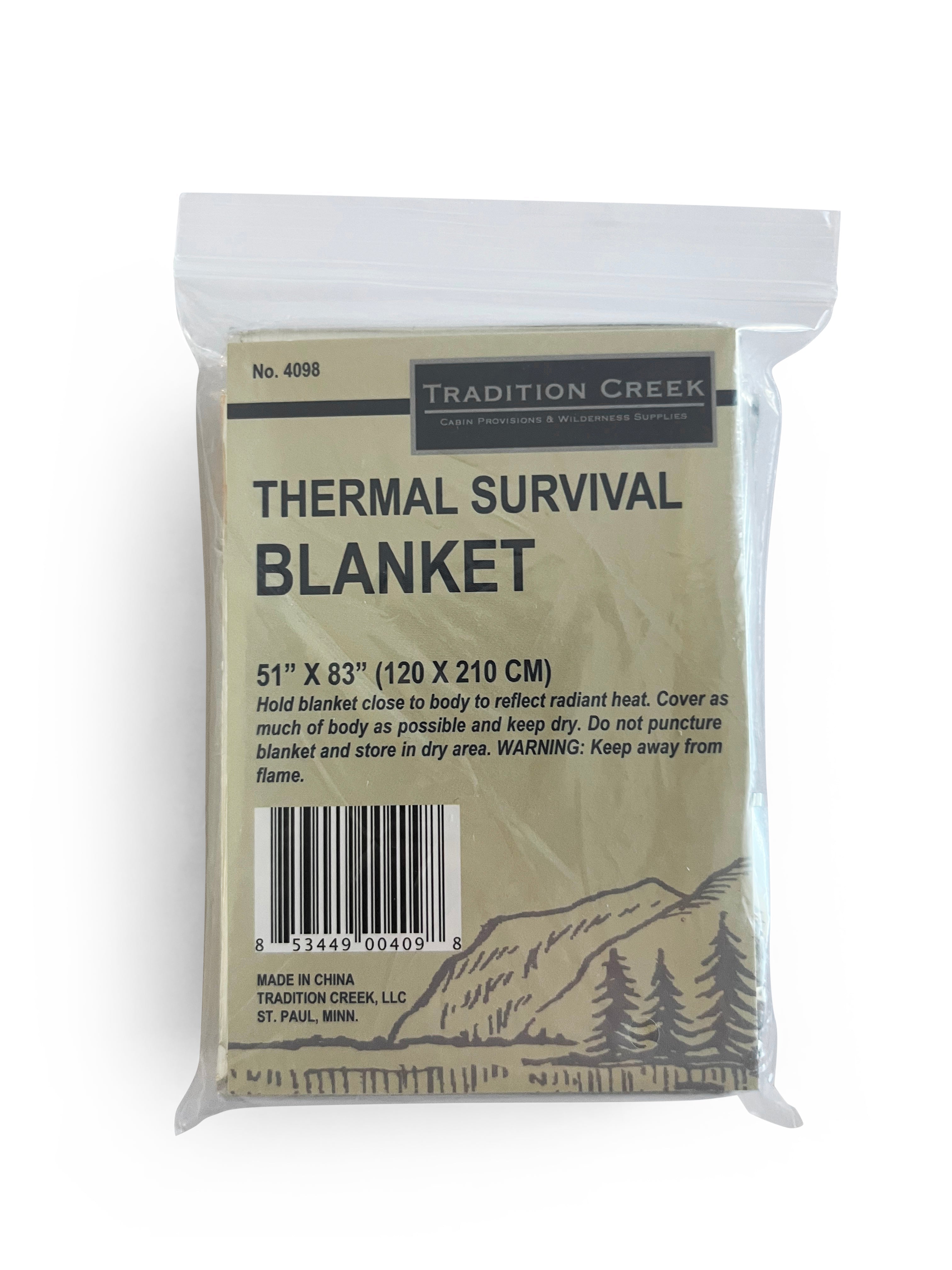 Thermal Survival Blanket Tradition Creek