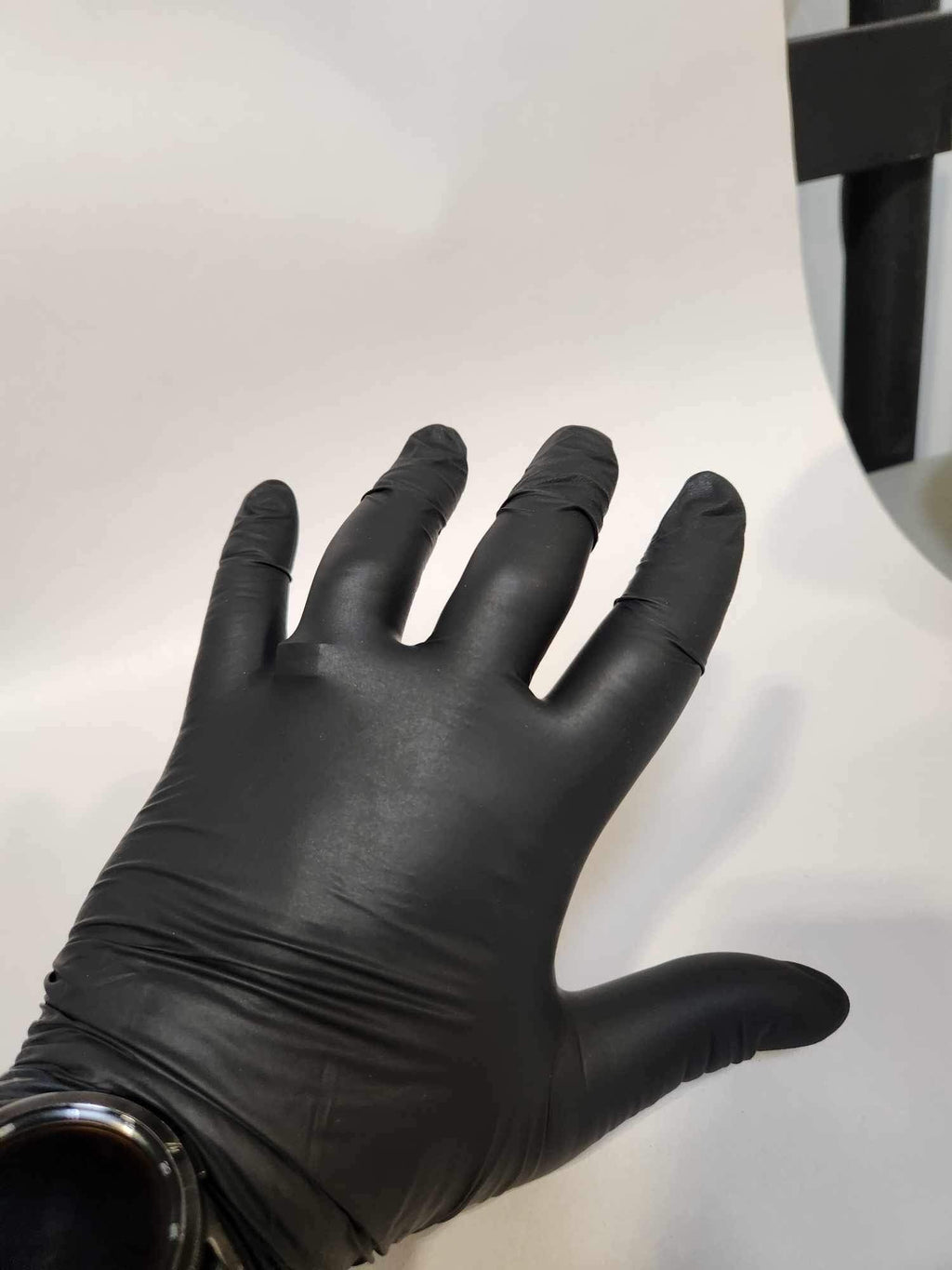 K-Trox Disposable Nitrile Gloves, 6 Mil Black Powder Free K-Trox Sales, Inc.
