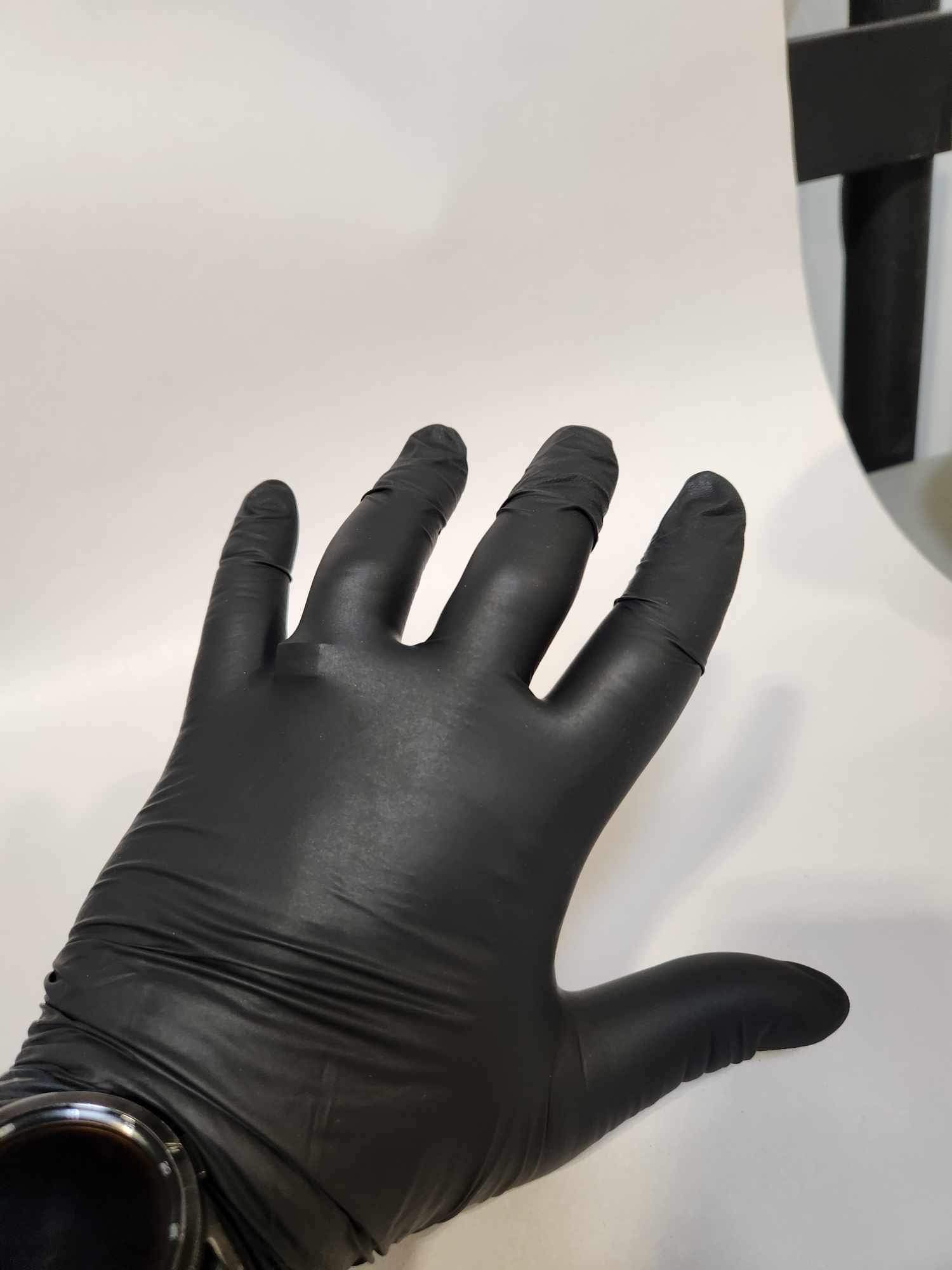 K-Trox Disposable Nitrile Gloves, 6 Mil Black Powder Free K-Trox Sales, Inc.