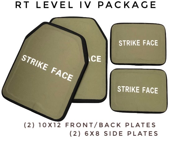 Redemption Tactical Crusader 2.0® l St. Michael FULL ARMOR KIT COMBO PACKAGE with Crusader 2.0 +IFAK Medical Kit + LEVEL IV  (2) 10x12 Front/Back Plates (2) 6x6 Side Plates (Level IV Ceramic) Redemption Tactical