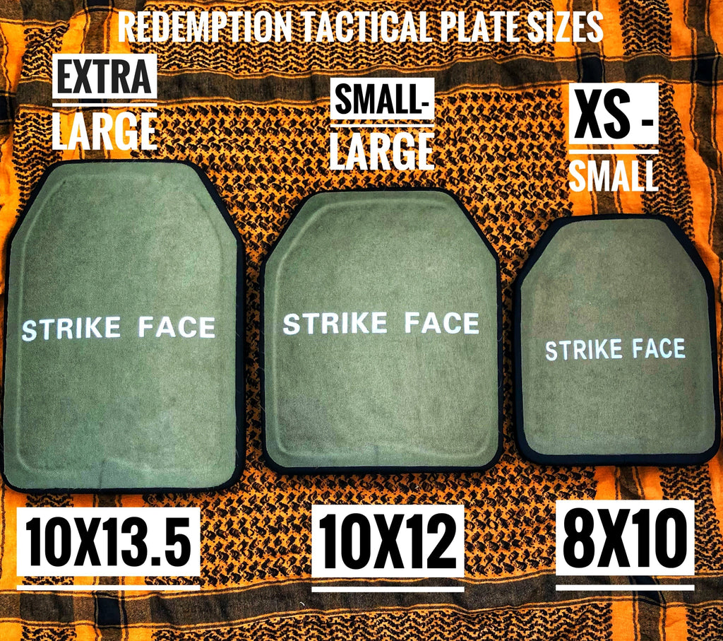 8x10 Level IV Recon 2.0 Armor Kit (Pair Level IV 8x10 Plates or Bundle 8x10 Plates +Recon 2.0 Carrier) Redemption Tactical