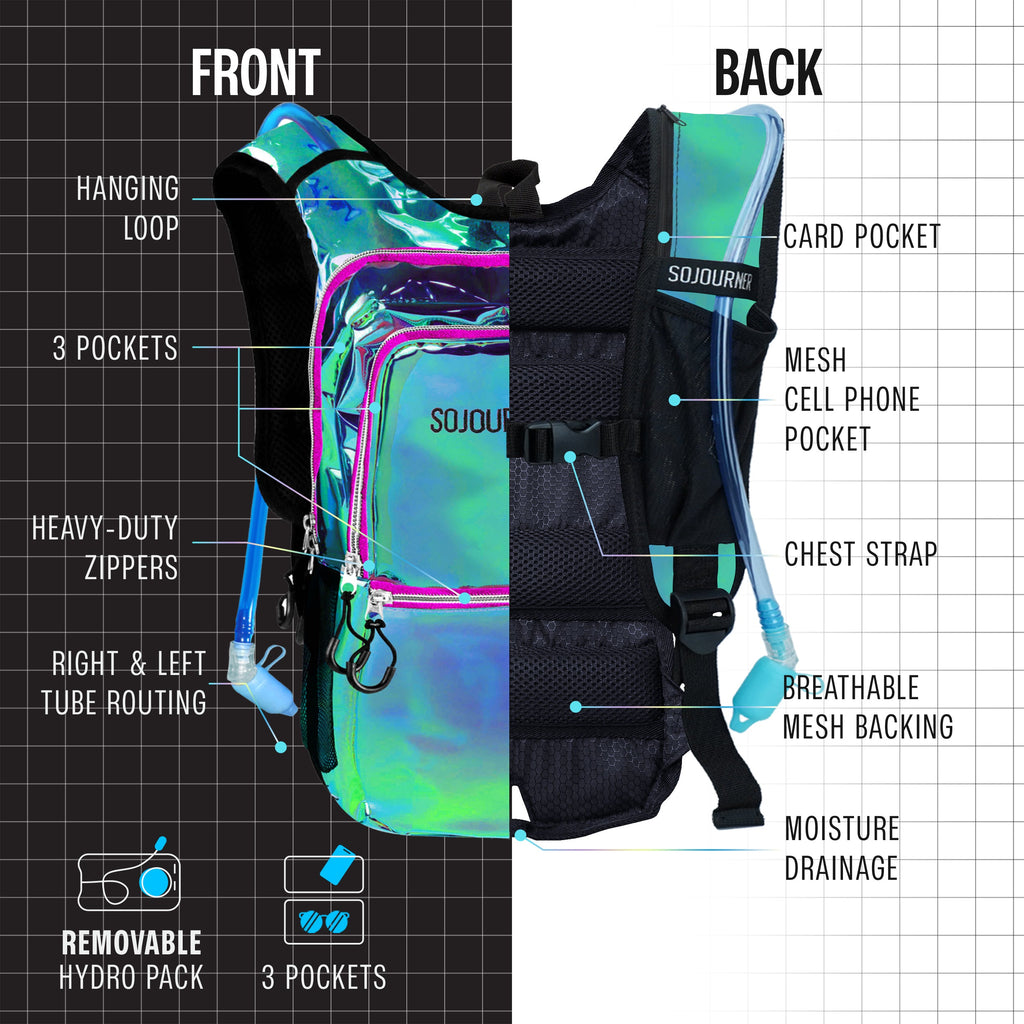Hydration Pack Backpack (Medium) SoJourner