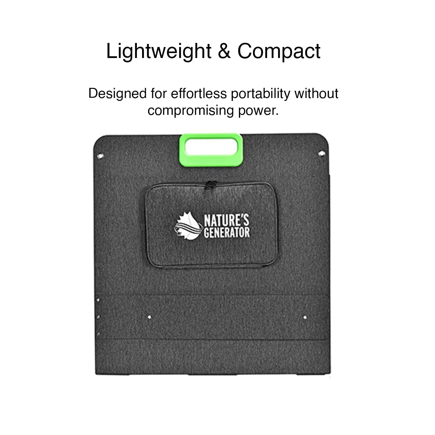 Nature's Generator 200W Folding Solar Panel Nature's Generator