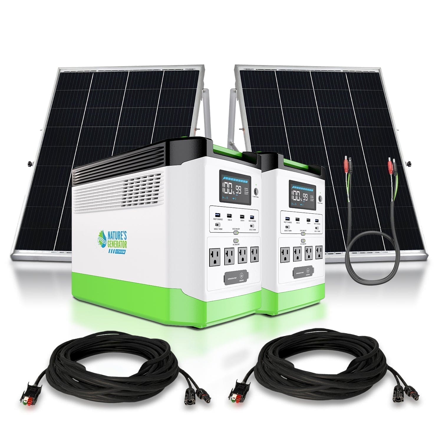 Nature's Generator Lithium 1800 Solar Generator Nature's Generator