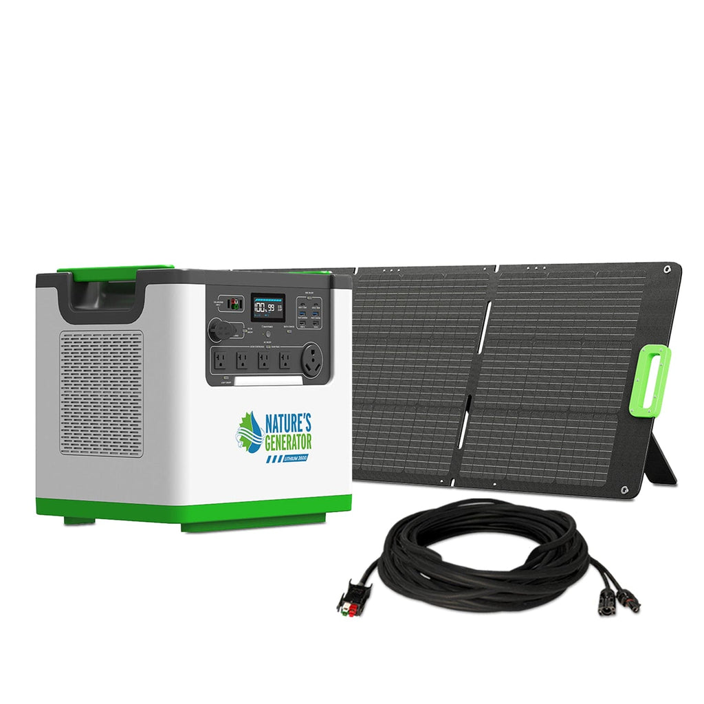 Nature's Generator Lithium 3600 Solar Generator Nature's Generator
