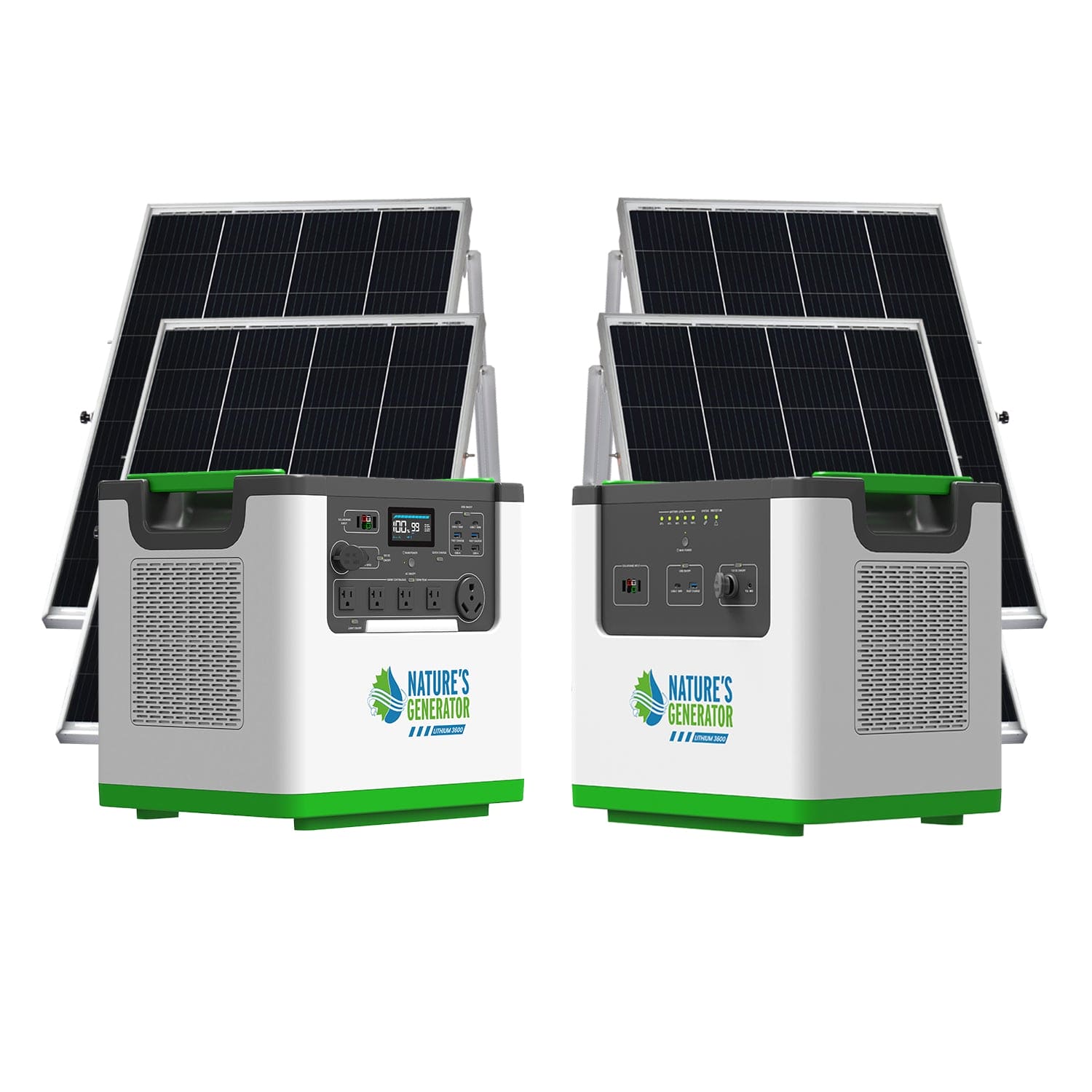 Nature's Generator Lithium 3600 Solar Generator Nature's Generator