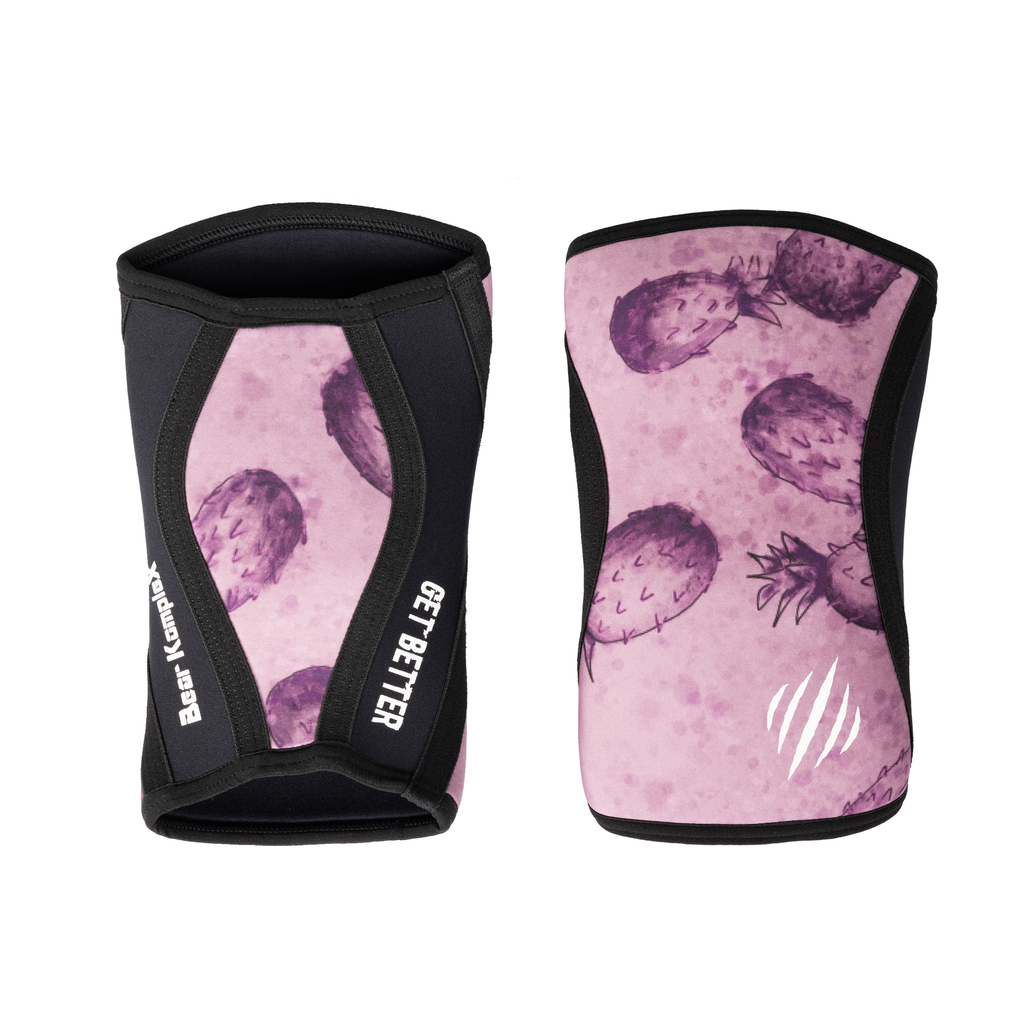 Bear KompleX Knee Sleeves - Bethany Flores Signature Pineapple Bear KompleX