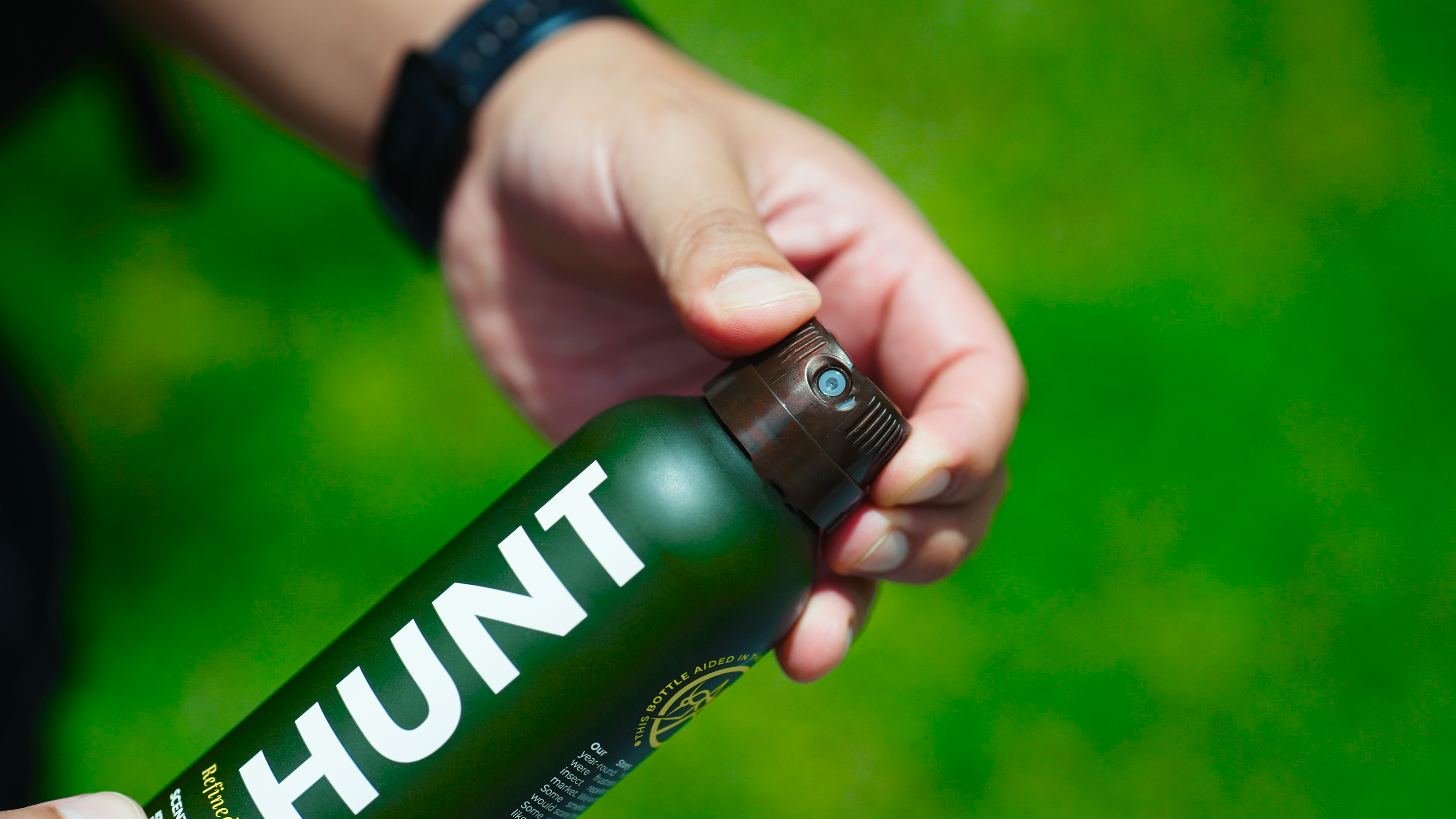HUNT - Scent-Free, DEET-Free Insect Repellent Spray Hunt