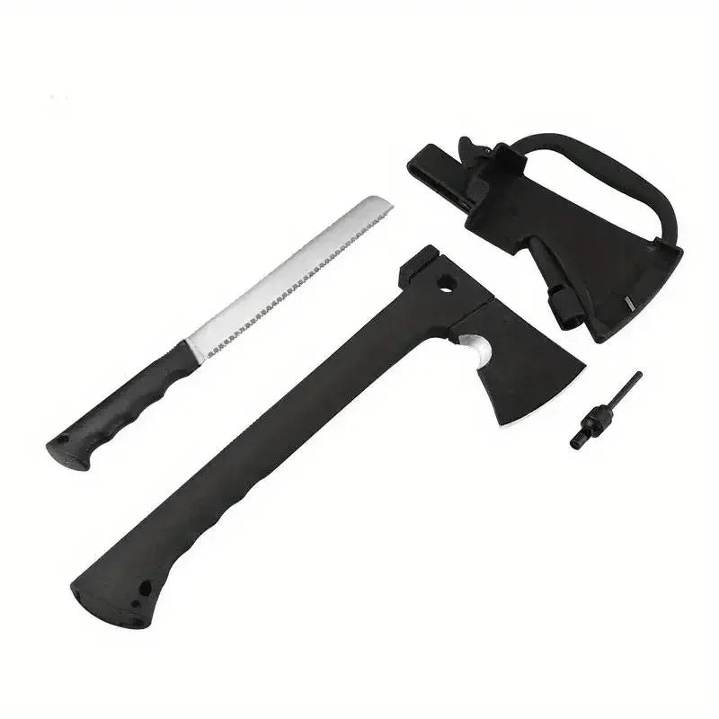 SurvivorPro: Axe & Saw Kit with Fire Starter THRIXINE
