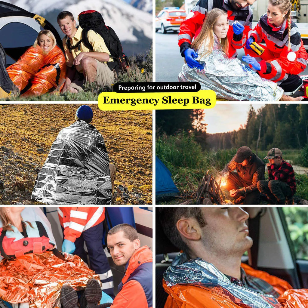 Waterproof Emergency Survival Sleeping Bag THRIXINE