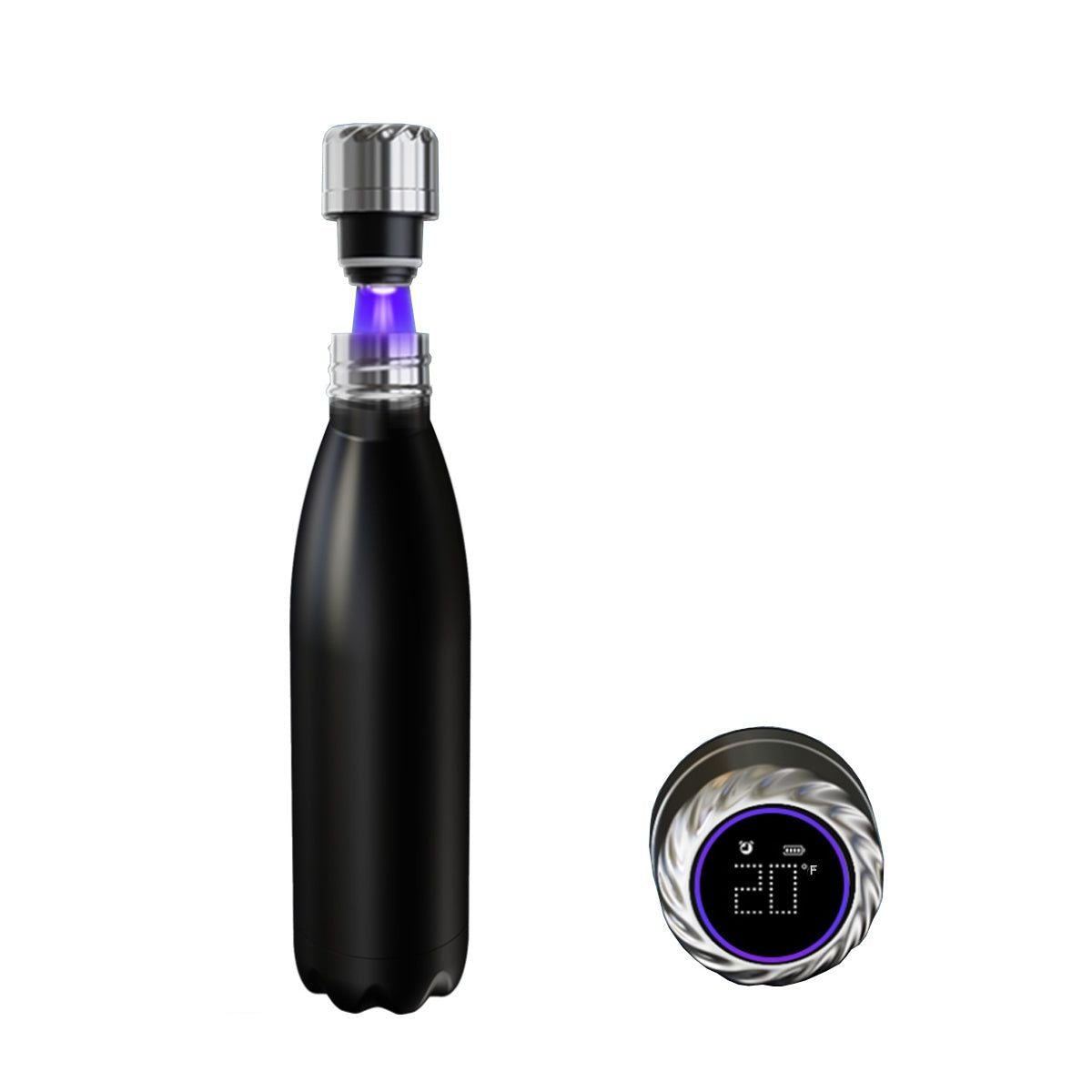 Aquaala UV Water Bottle With Temp Cap 7DAY'S