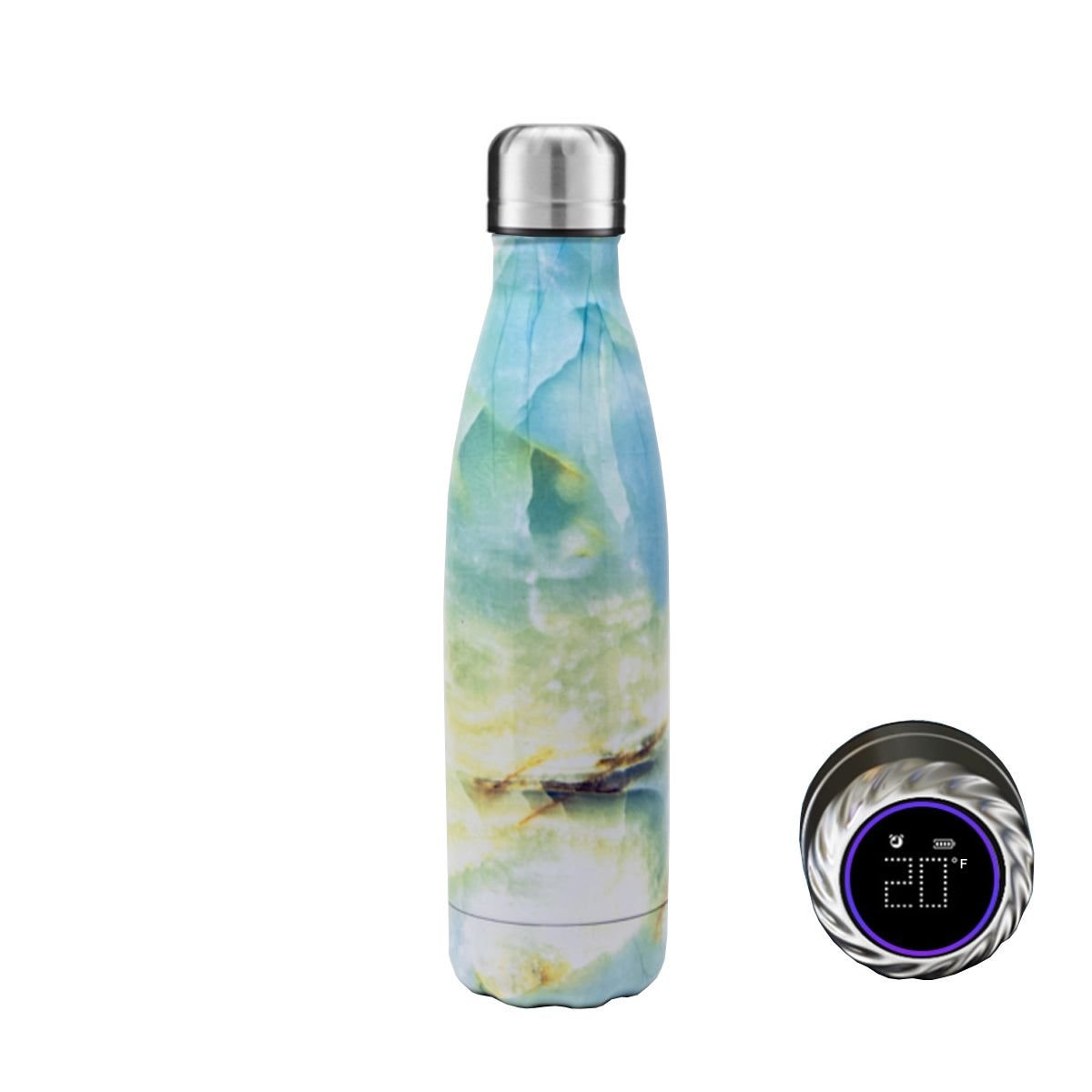 Aquaala UV Water Bottle With Temp Cap 7DAY'S
