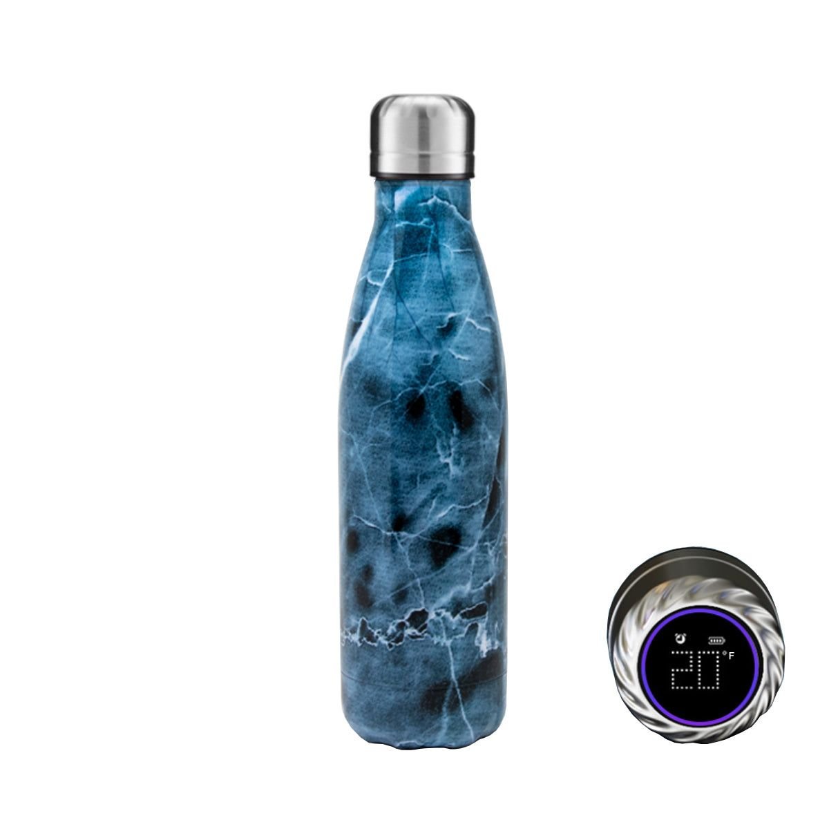 Aquaala UV Water Bottle With Temp Cap 7DAY'S
