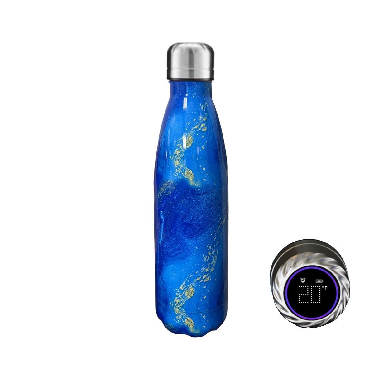 Aquaala UV Water Bottle With Temp Cap 7DAY'S