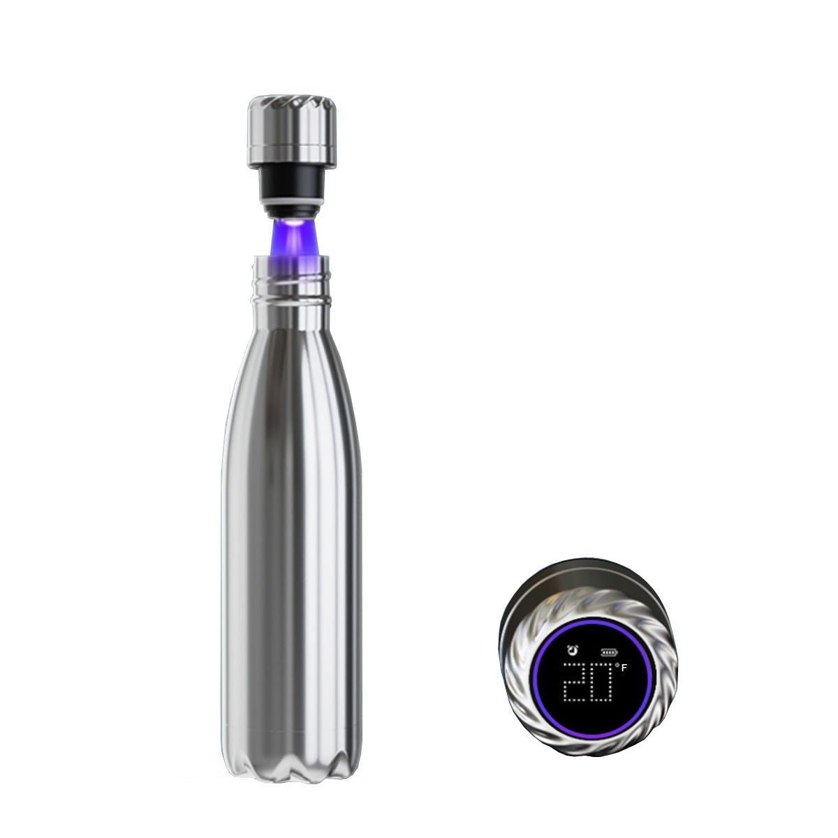 Aquaala UV Water Bottle With Temp Cap 7DAY'S