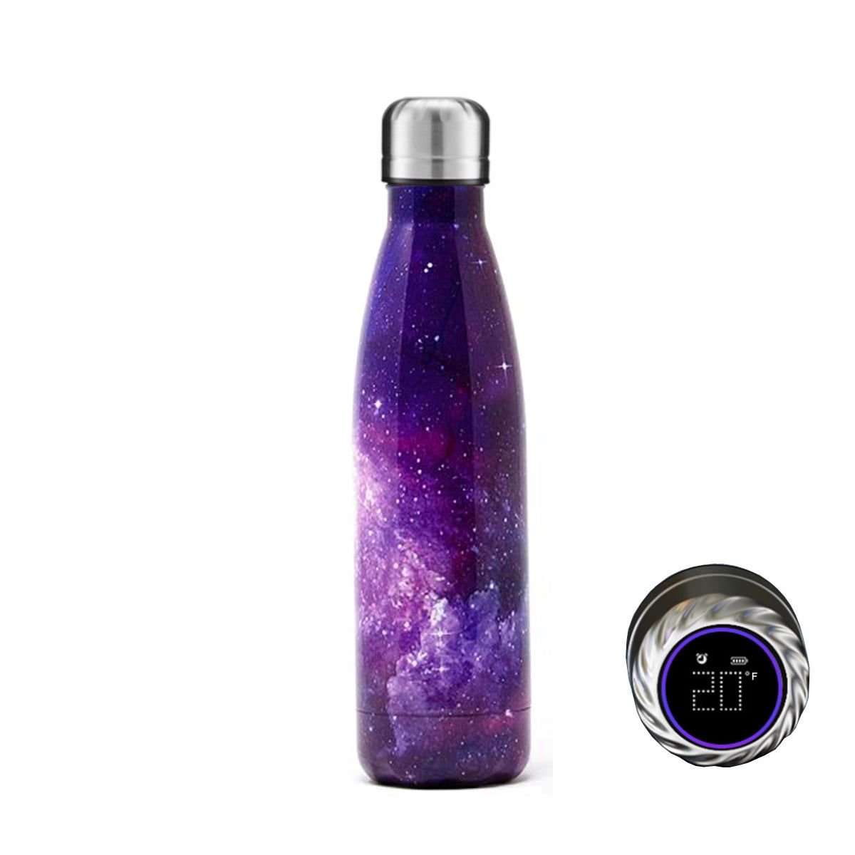 Aquaala UV Water Bottle With Temp Cap 7DAY'S