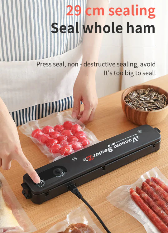 Vacuum Sealer Machine Food Preservation Storage Saver Automatic With Seal Bag Anti Spier