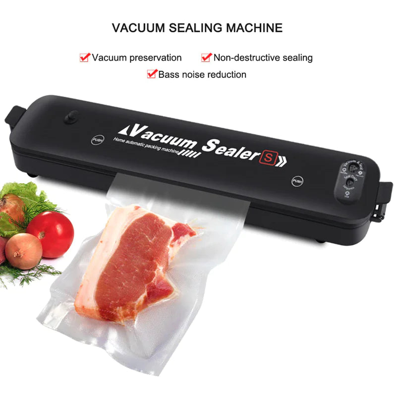 Vacuum Sealer Machine Food Preservation Storage Saver Automatic With Seal Bag Anti Spier