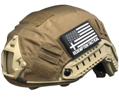 Ballistic Helmet RT2 High Cut Helmet: Tested to LEVEL IIIA (Included Arc Rails, Padding, Straps) Redemption Tactical