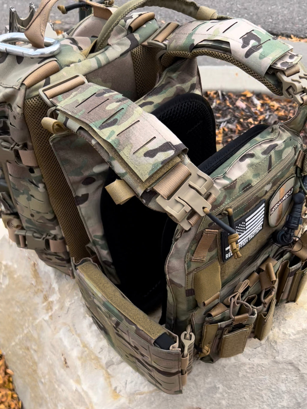 FULL KIT COMBO Crusader 2.0 V4 Armor COMBO PACKAGE LIGHTWEIGHT LEVEL IV (2) 10x12 Front/Back Plates, Mission Plate Carrier Bag Redemption Tactical