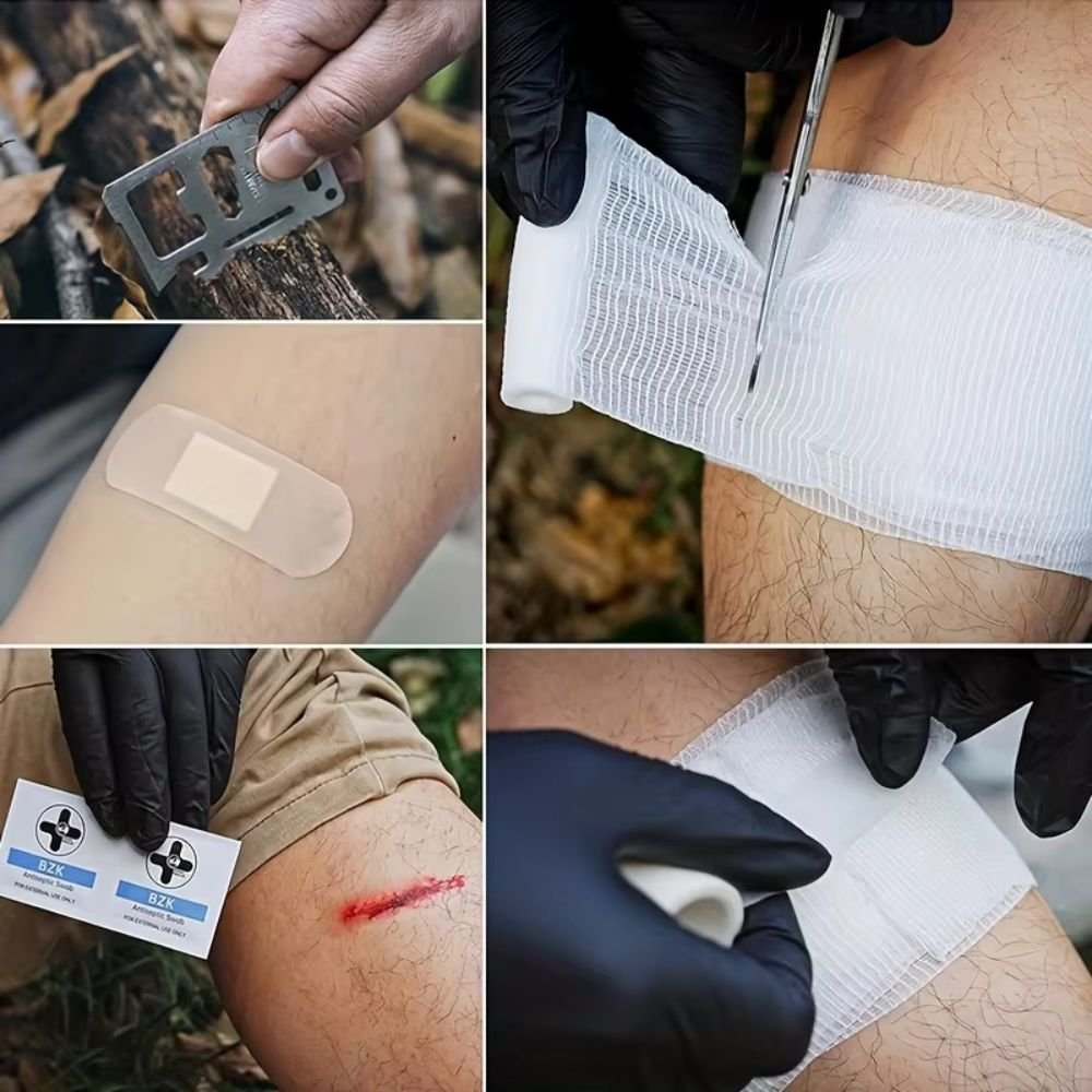 188-Piece Emergency First Aid Kit Outdoorzees